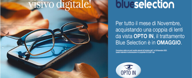 opto in blue selection